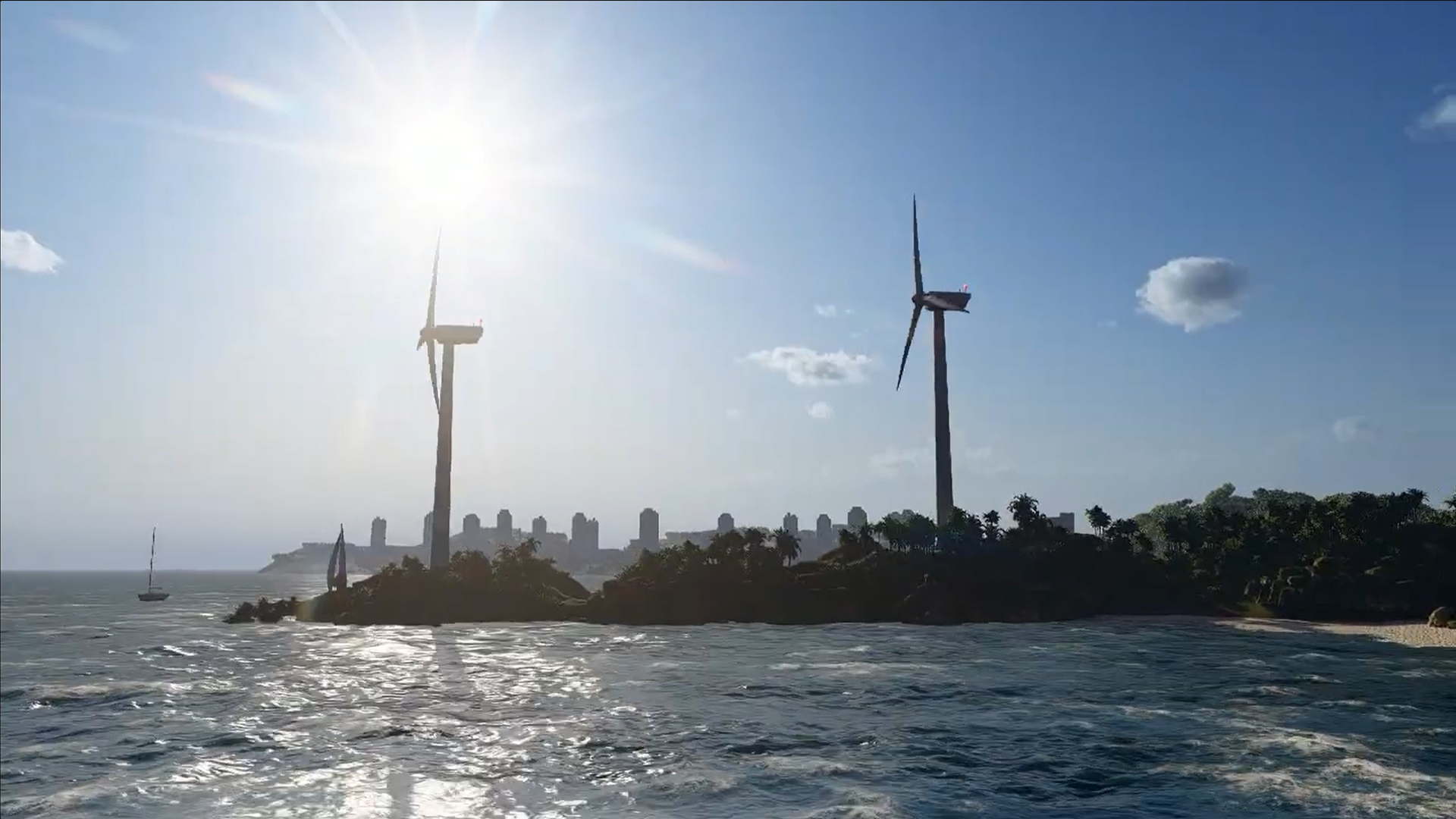Tropical Wind Farm